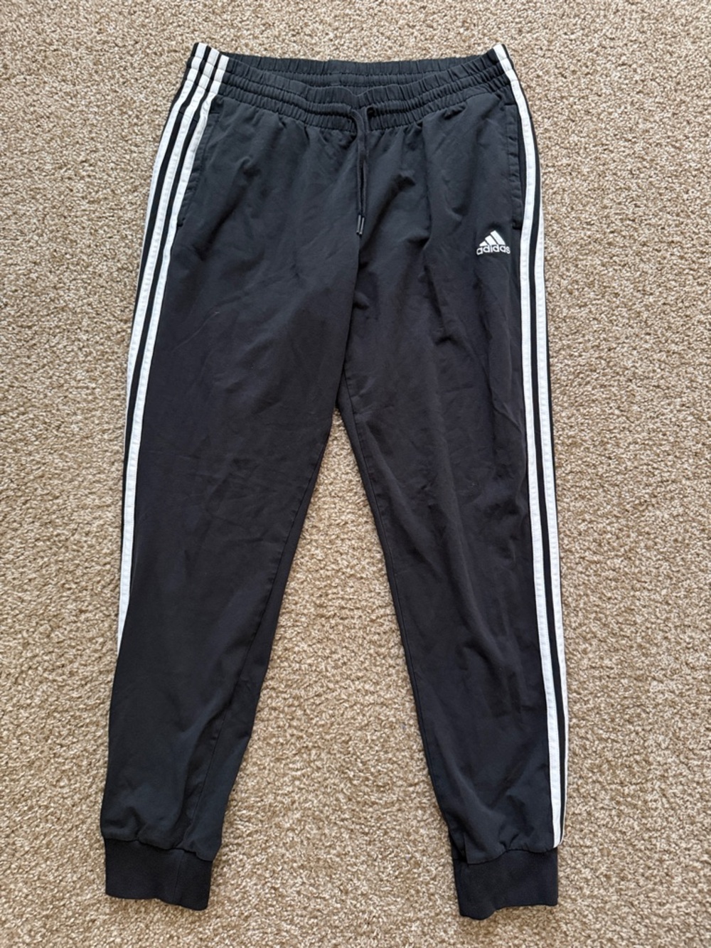 Adidas 3 Stripe Joggers
